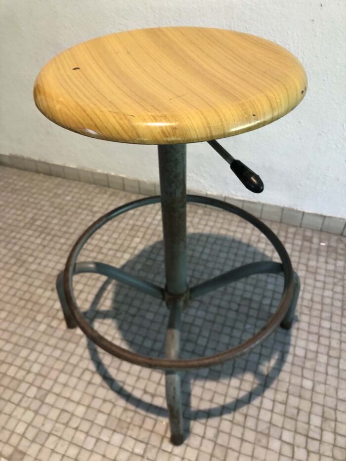 Tabouret industriel français