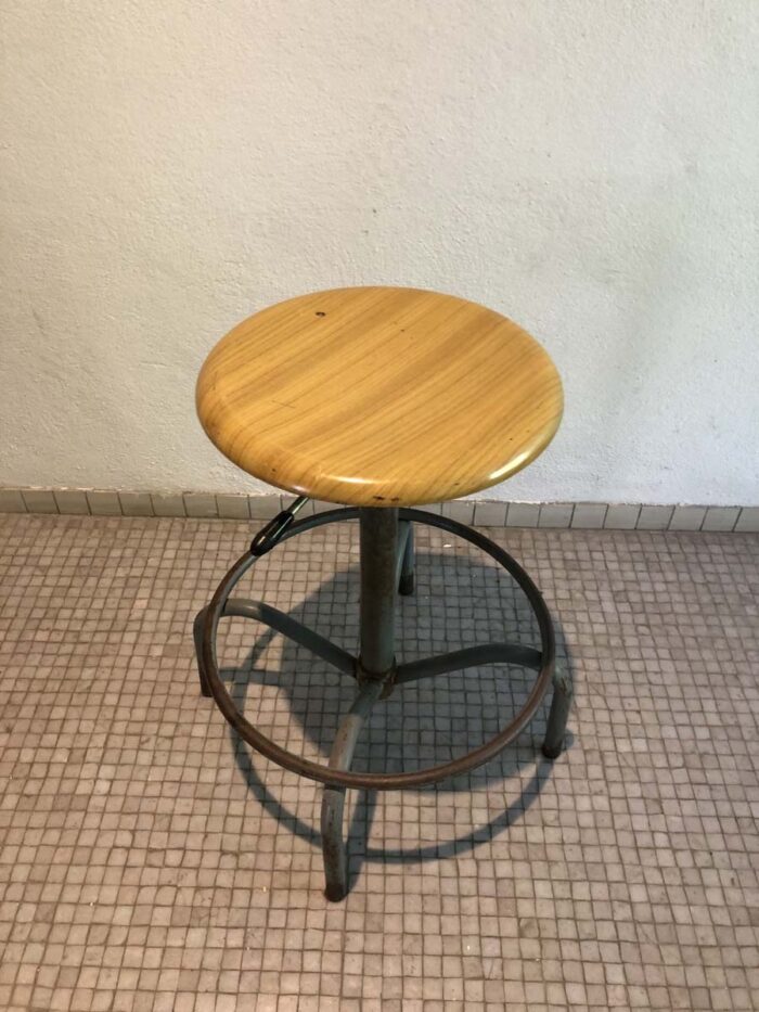 Tabouret industriel français – Image 6